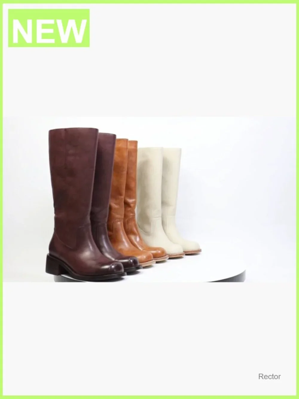 Knee High Boots Square Toe Chunky Block Heel Over the Knee Low Heel Comfortable